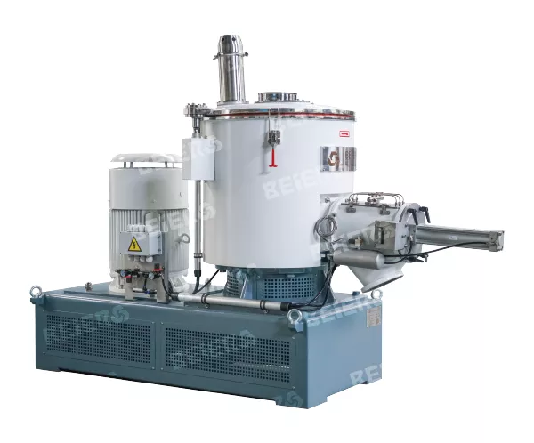 What are the feeding methods for high-speed mixers?